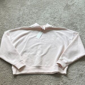 Calia wedge funnel pullover faded pink